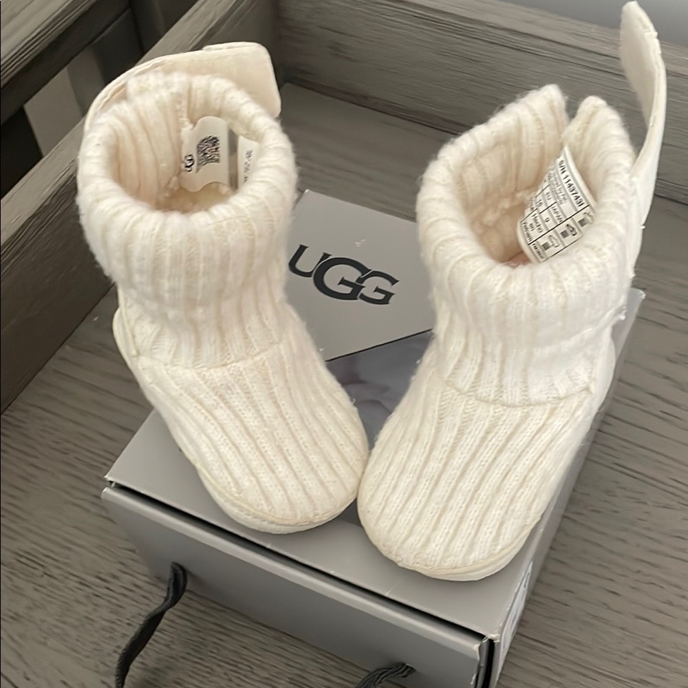 UGG Kids Cream Boots